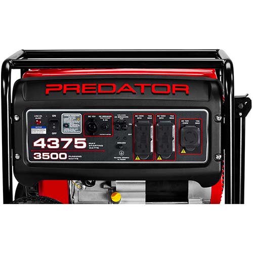 Generador Portátil Predator 4375 W a Gasolina - Imagen 3